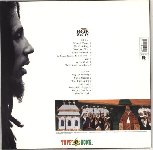 Bob Marley & The Wailers Natural Mystic US vinyl LP album